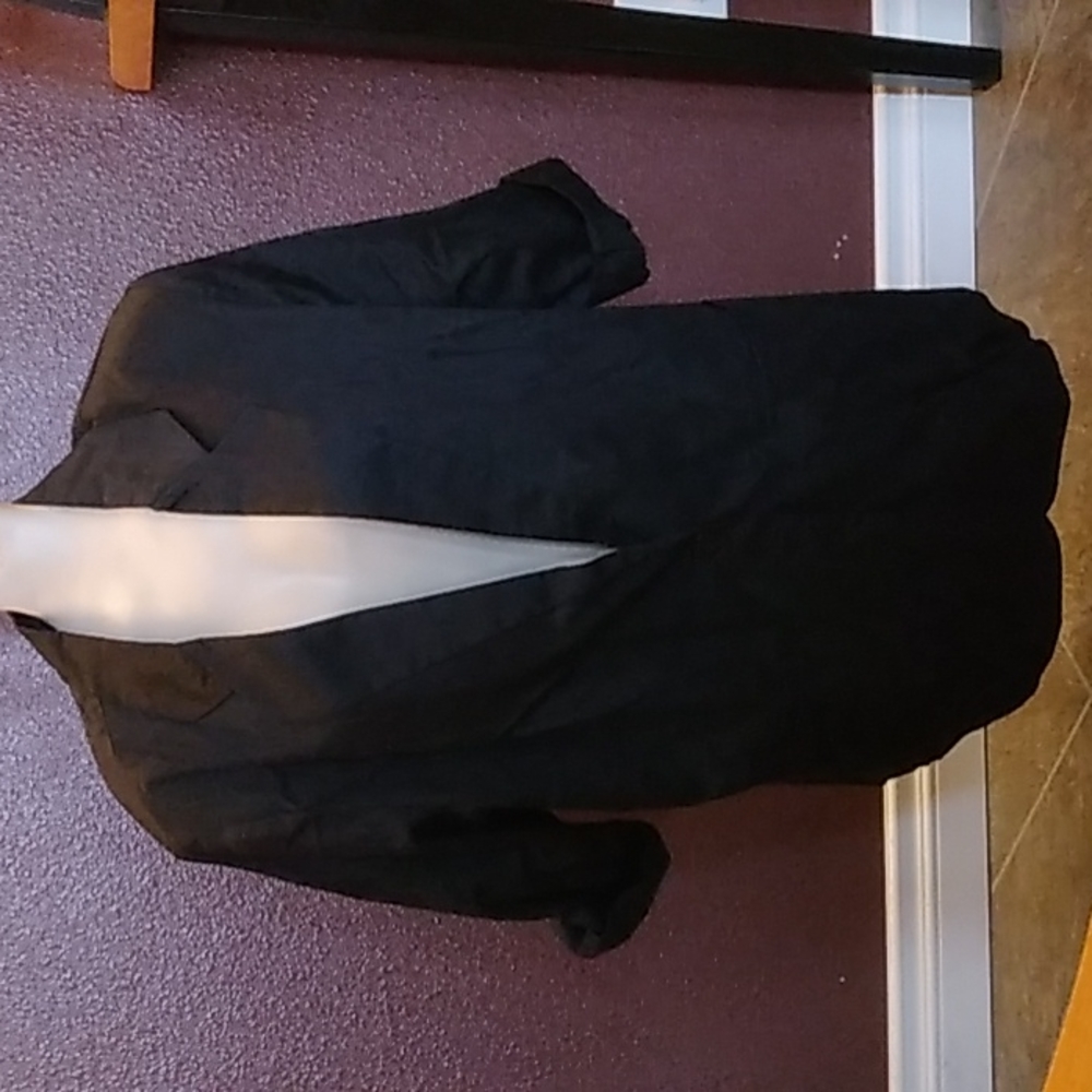Vintage Black Cotton Forenza Blazer